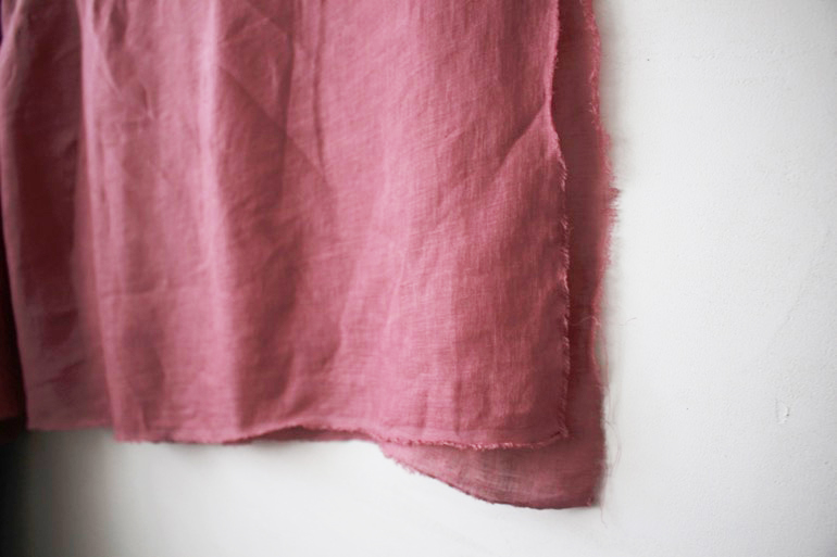 LINNET Natural dye Linen